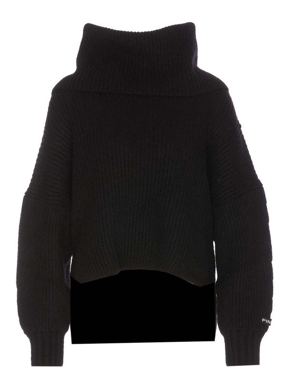 Pinko Pull Col Rond - Noir