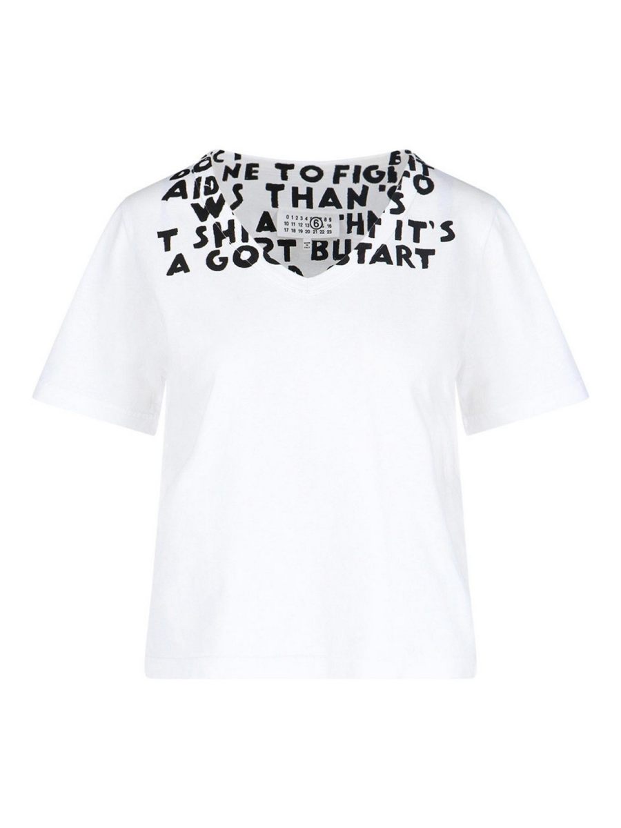 MM6 Maison Margiela T-Shirt - Blanc