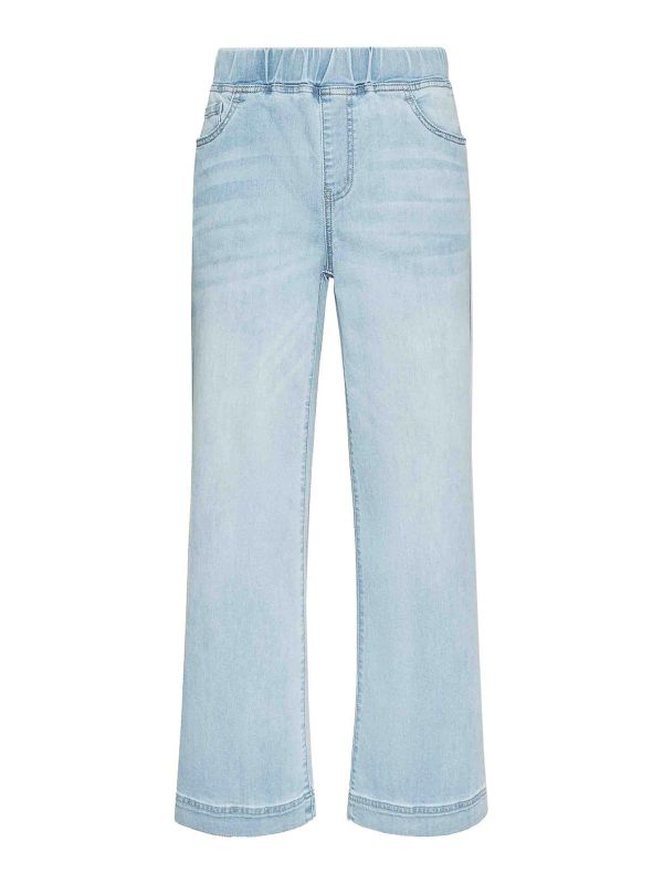 Elena miro' Pantalons Décontractés - Bleu