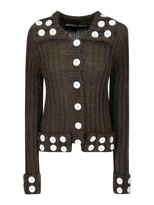 Chopova Lowena Cardigan - Gris