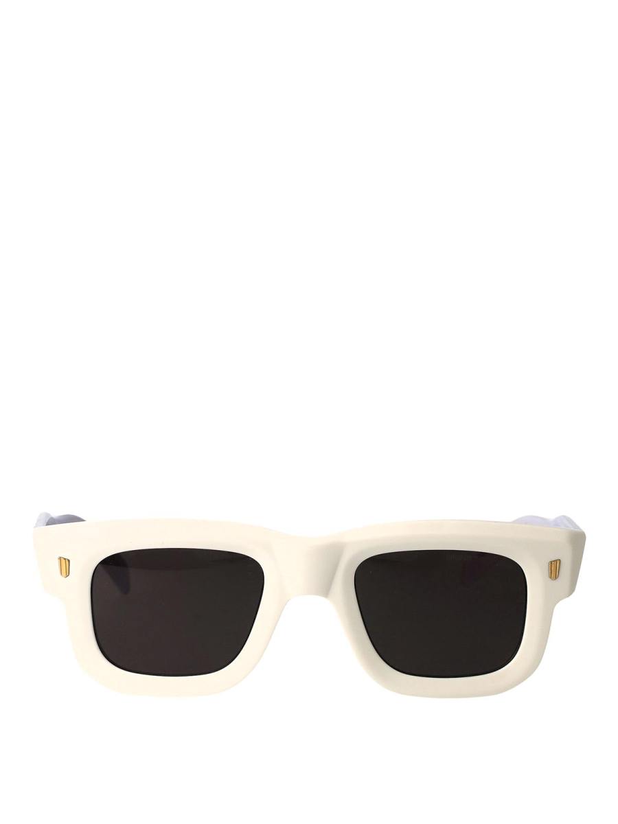 Cutler And Gross Lunettes De Soleil - Blanc