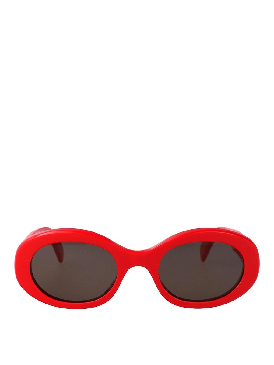 Céline Lunettes De Soleil - Rouge