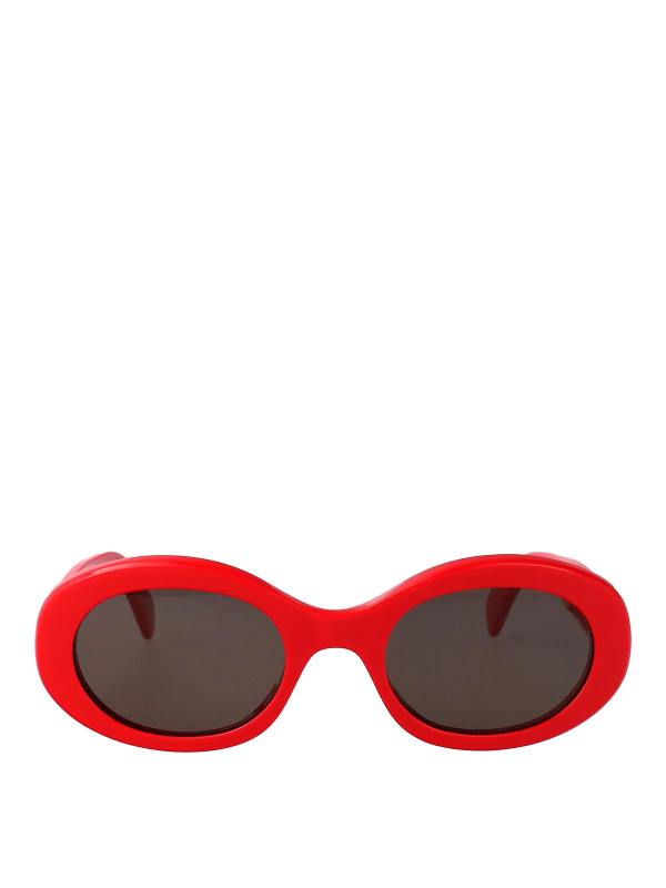 Céline Lunettes De Soleil - Rouge