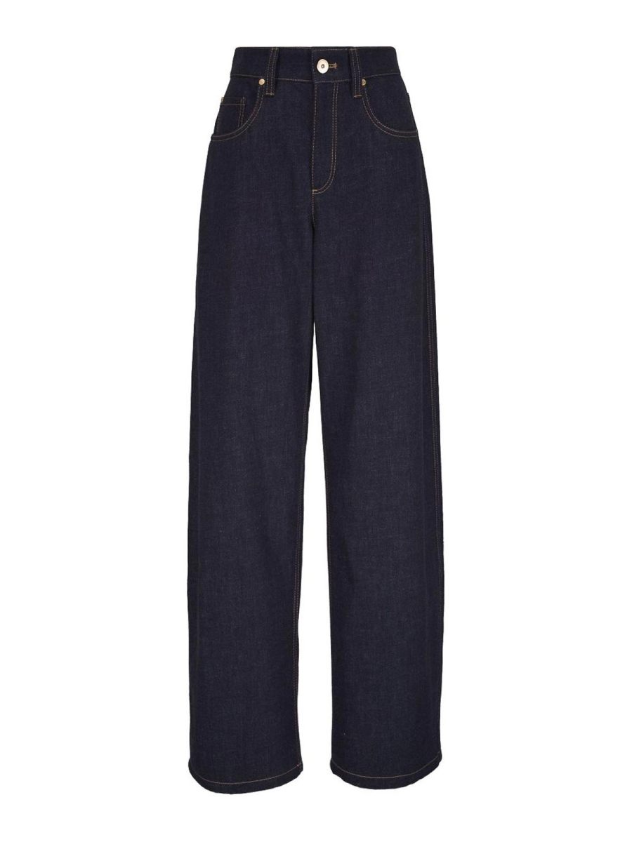 Brunello Cucinelli Jean Bootcut - Bleu