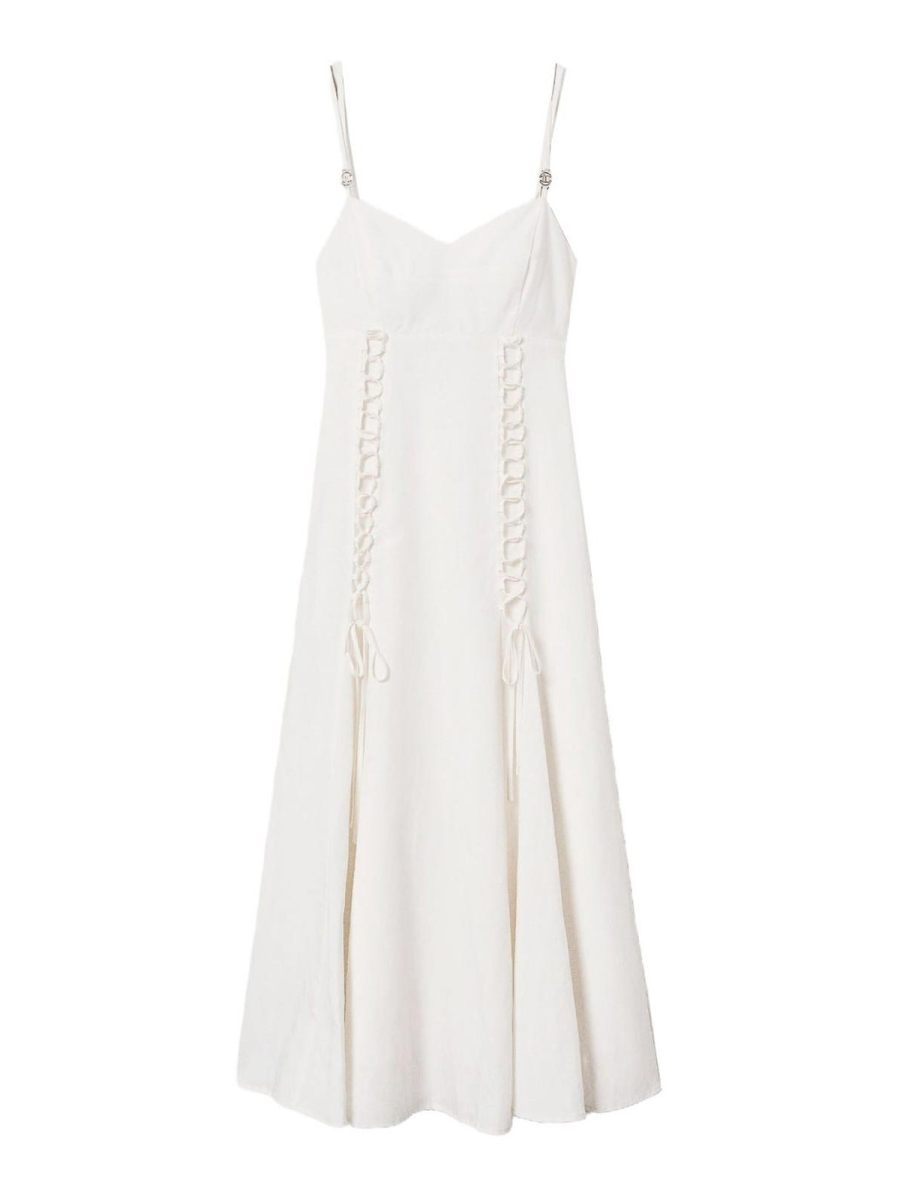 Twinset Robe Courte - Blanc