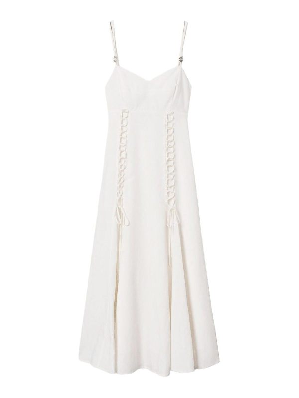 Twinset Robe Courte - Blanc