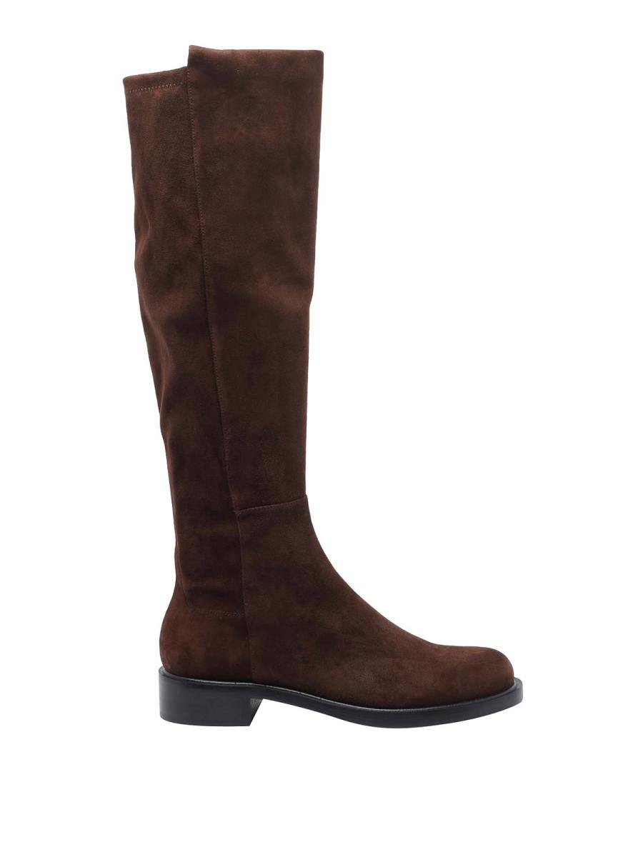 Stuart Weitzman Bottes - Marron