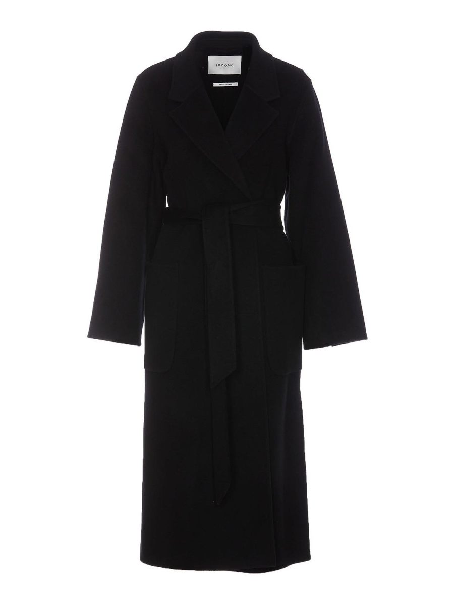 Ivy Oak Manteau Court - Noir