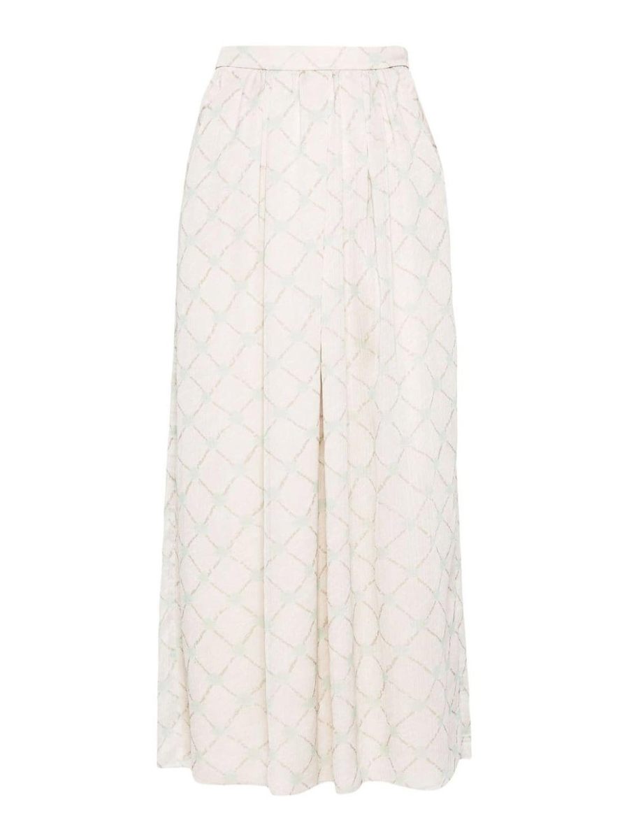 Emporio Armani Jupe Midi - Beige