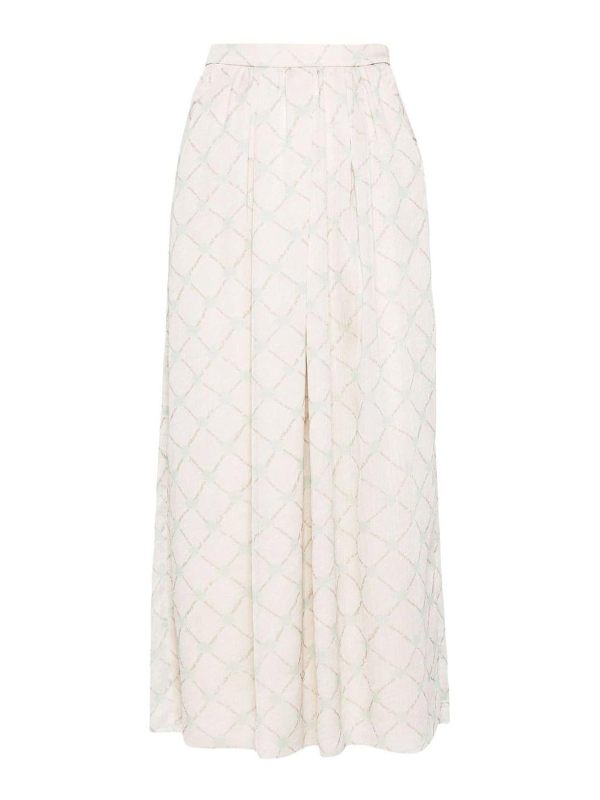 Emporio Armani Jupe Midi - Beige