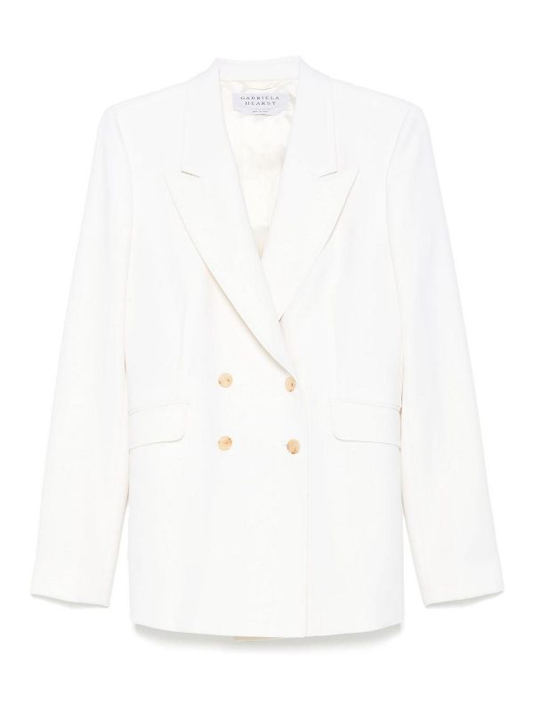 Gabriela Hearst Blazer - Blanc