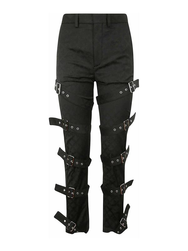 Charles Jeffrey Loverboy Pantalons Décontractés - Noir