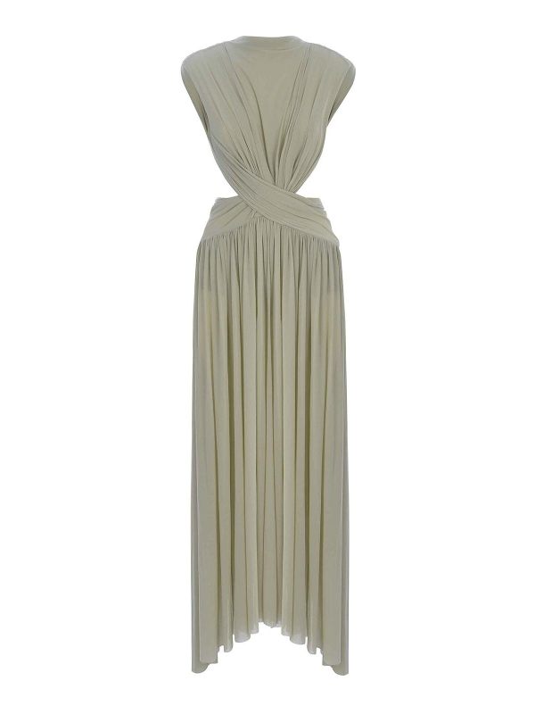 Philosophy di Lorenzo Serafini Maxi Robe - Vert Clair