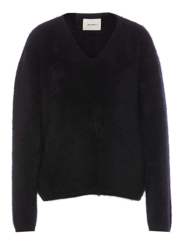 Lisa Yang Pull Col Rond - Noir