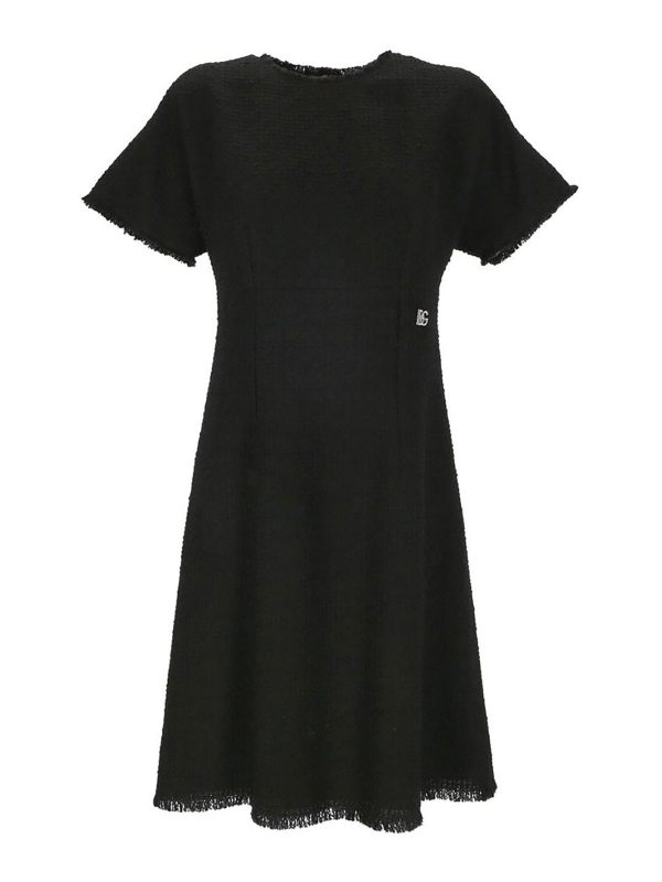 Dolce & Gabbana Robe Au Genou - Noir