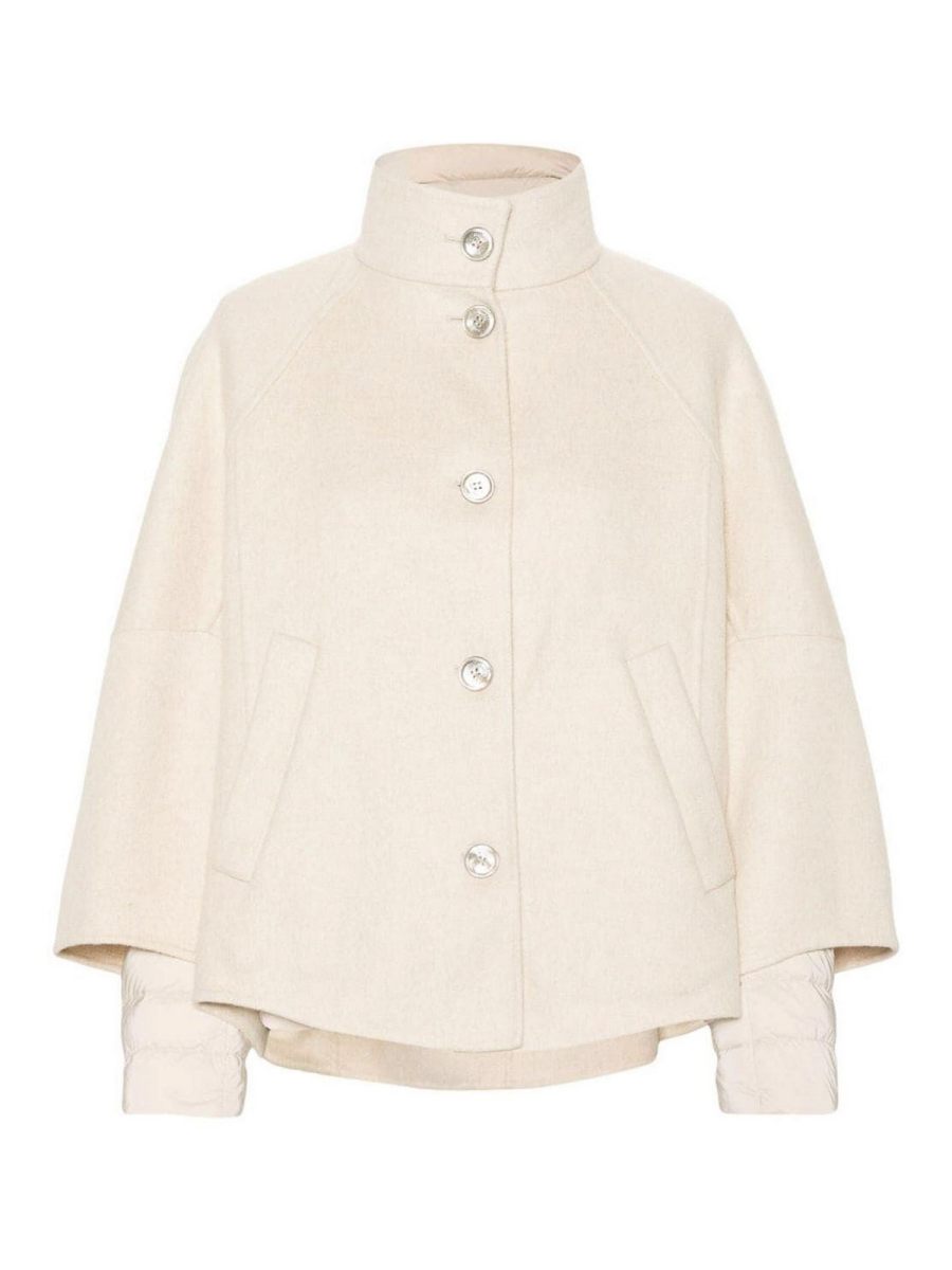 Moorer Blouson Rembourré - Beige Clair