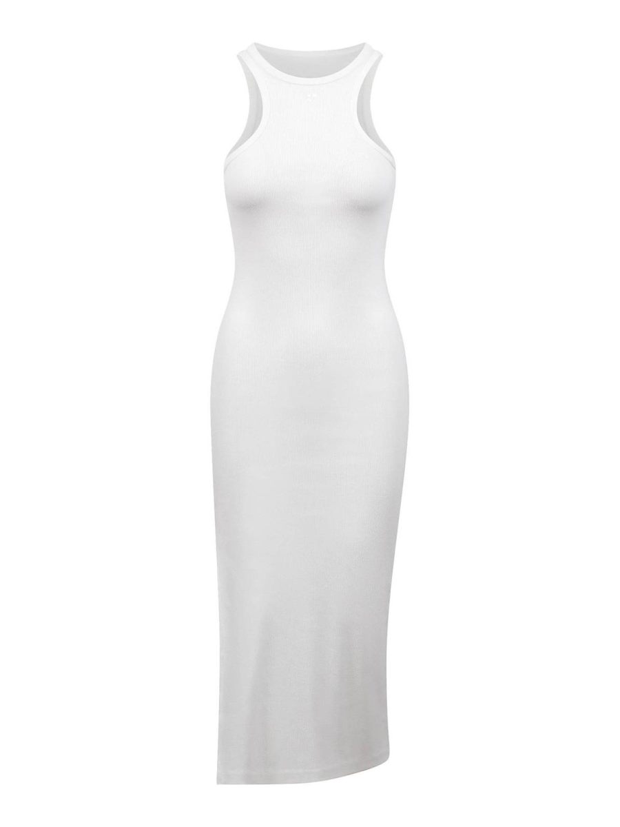 Courreges Maxi Robe - Blanc