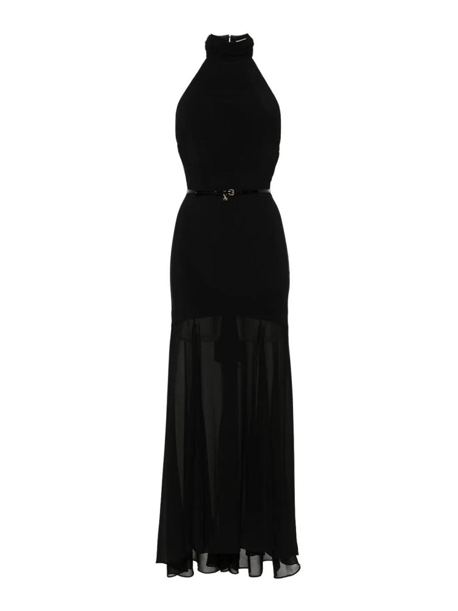Elisabetta Franchi Robe De Soirée - Noir