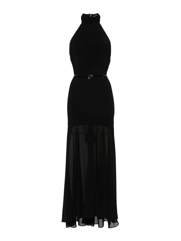 Elisabetta Franchi Robe De Soirée - Noir
