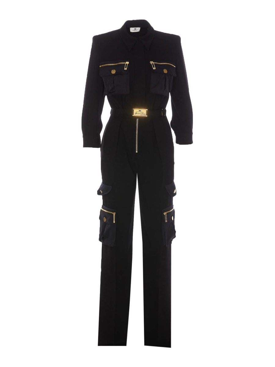 Elisabetta Franchi Tailleur - Noir