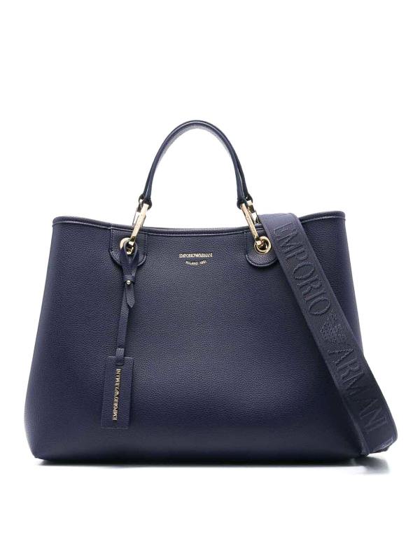 Emporio Armani Sac Cabas - Bleu