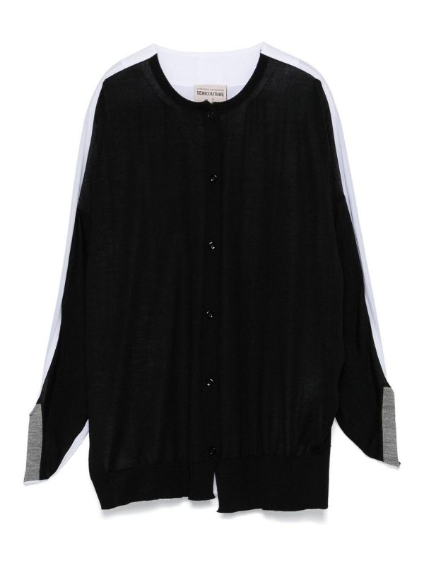 Semicouture Cardigan - Blanc