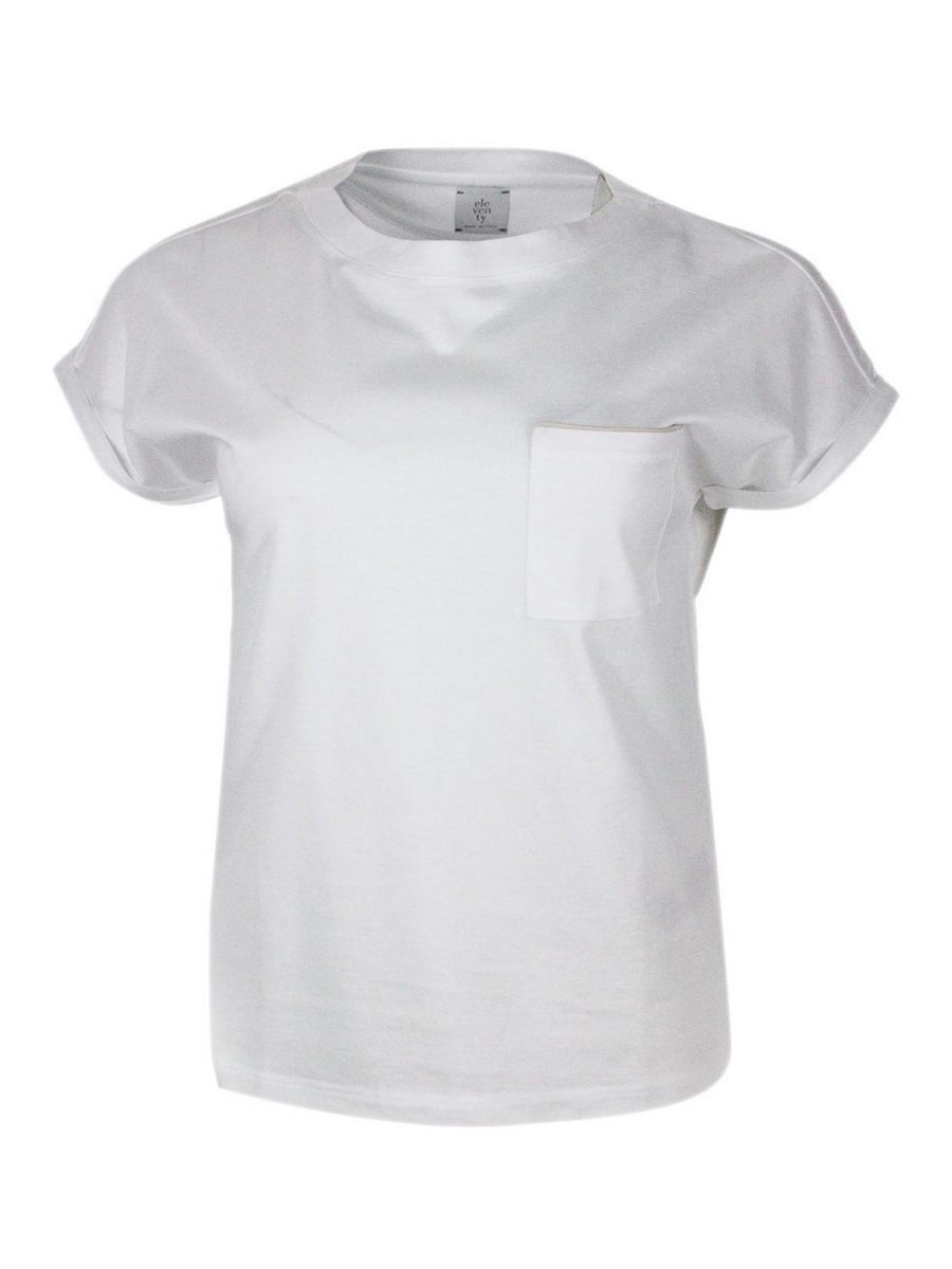 Eleventy T-Shirt - Blanc