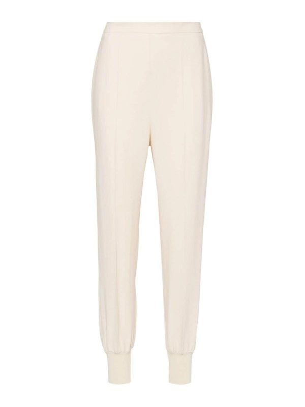 Stella Mccartney Pantalons Décontractés - Blanc
