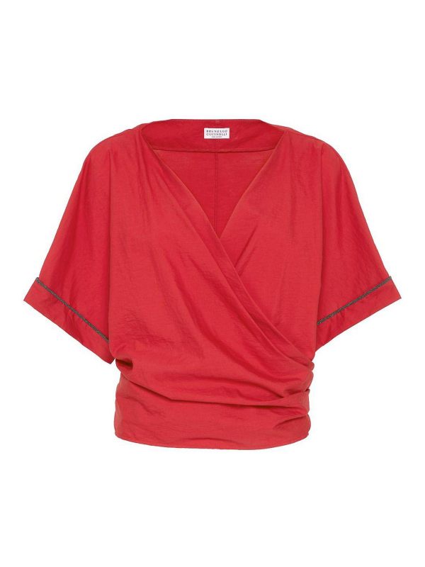 Brunello Cucinelli Blouse - Rouge