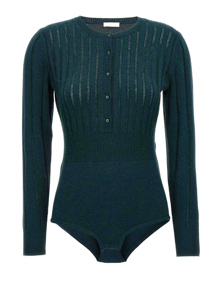 Eres Pull Col Rond - Vert