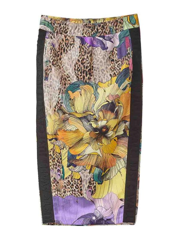 Just Cavalli Jupe Midi - Multicolore