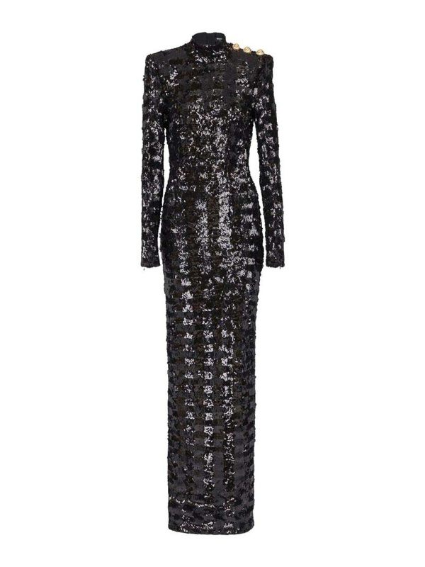 Balmain Robe De Soirée - Noir