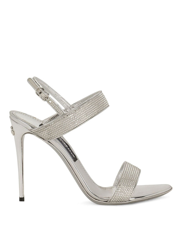 Dolce & Gabbana Sandales - Argent