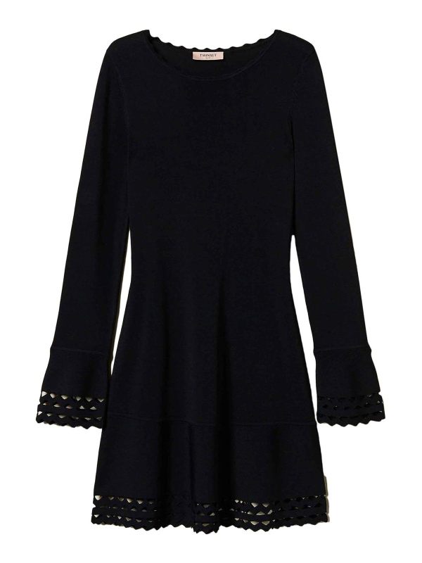 Twinset Robe Courte - Noir