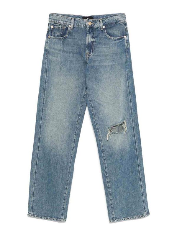 Seven Jean Bootcut - Bleu