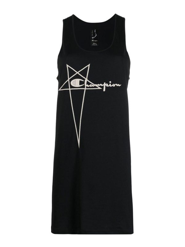 Rick Owens Robe Au Genou - Noir