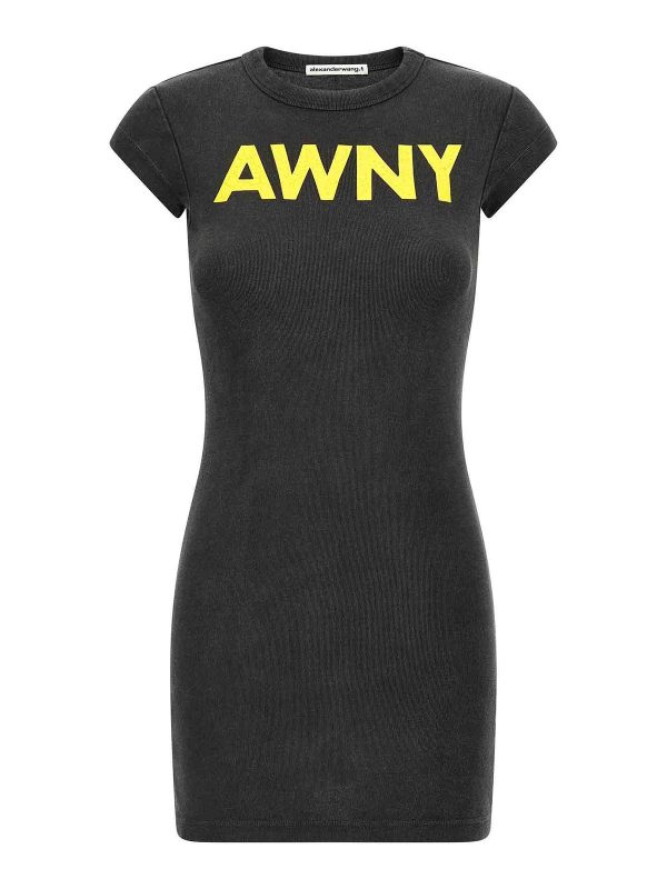 T By Alexander Wang Robe Au Genou - Awny