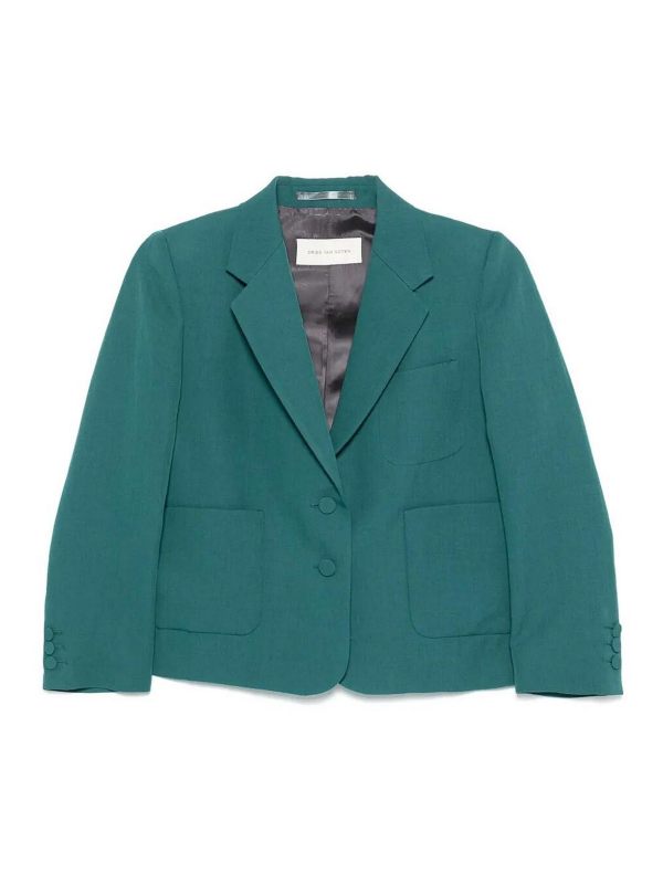 Dries Van Noten Veste Casual - Vert