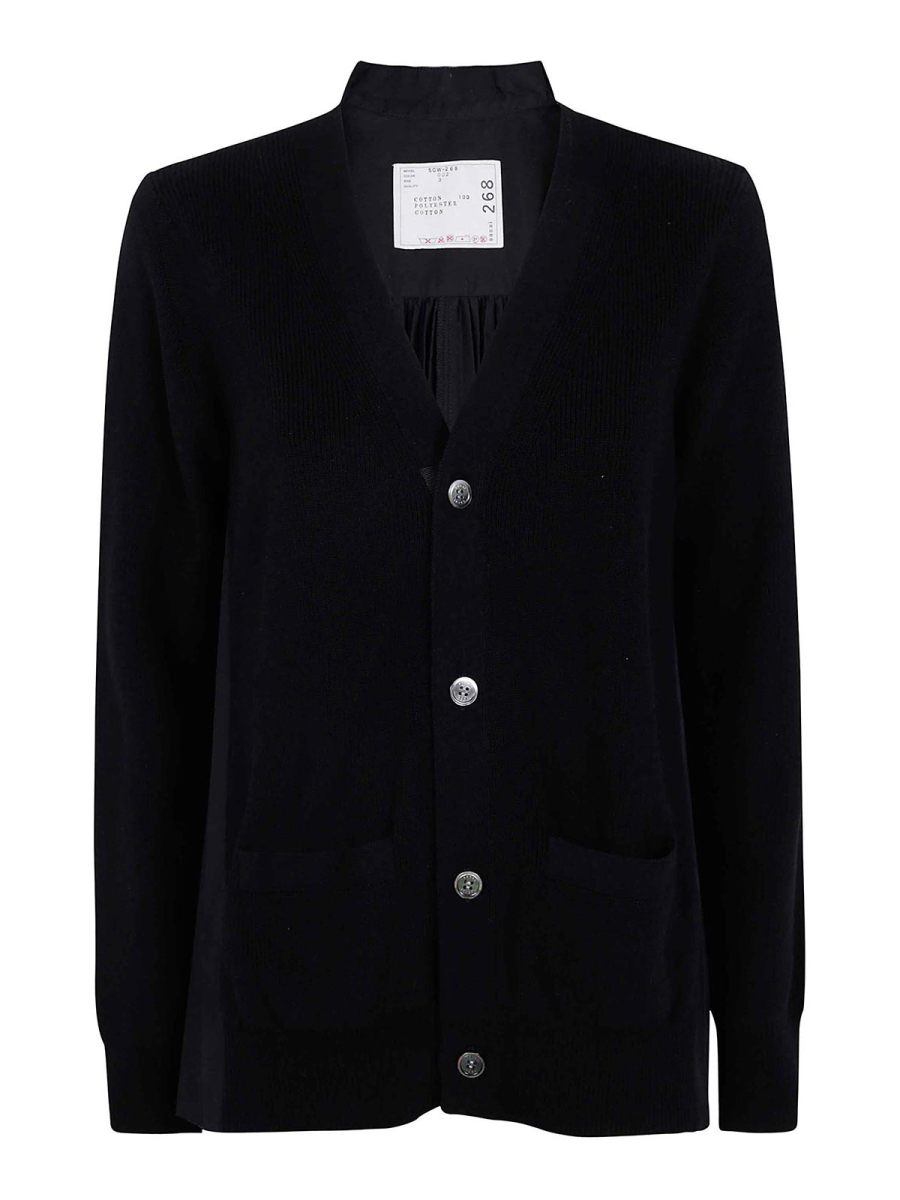 Sacai Cardigan - Noir