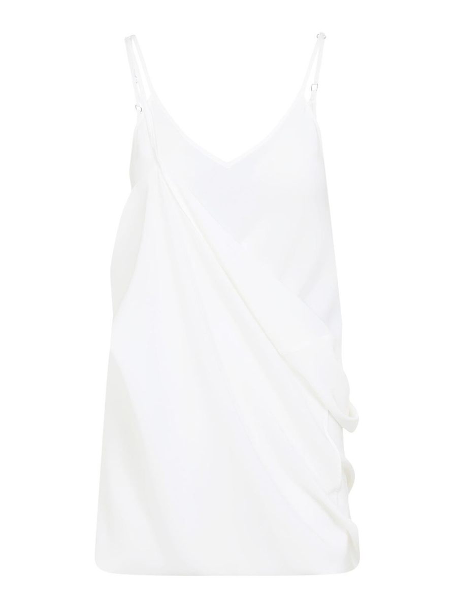 MM6 Maison Margiela Robe Courte - Crème