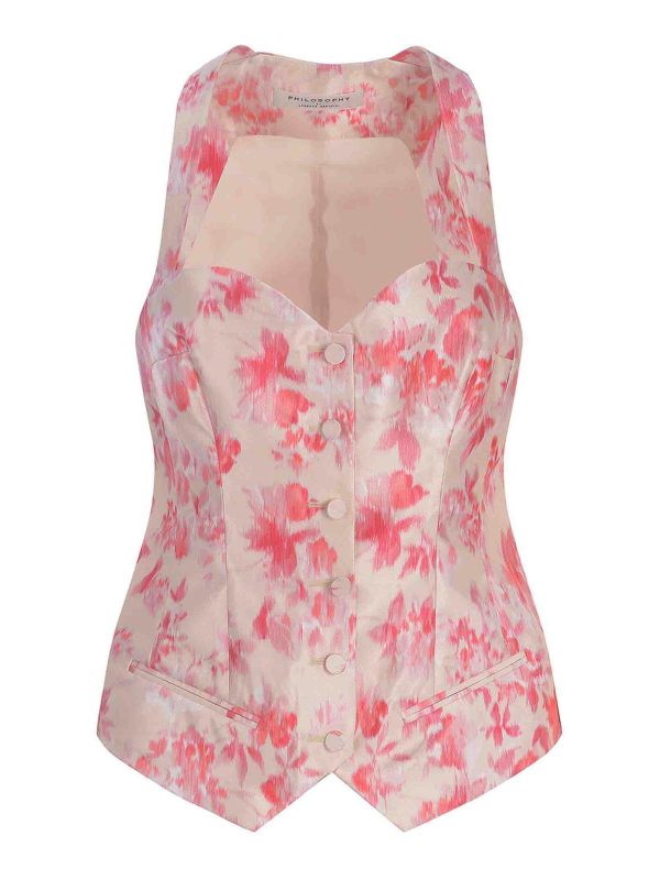 Philosophy di Lorenzo Serafini Top - Blanc