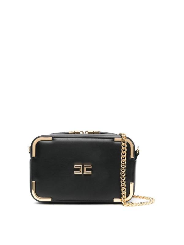 Elisabetta Franchi Sac Bandoulière - Noir