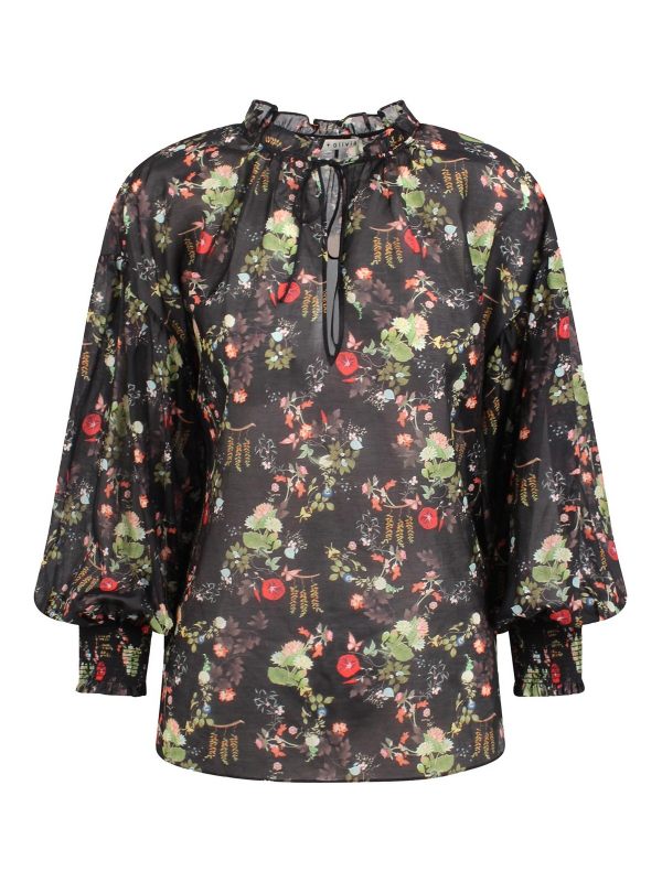 Alice+Olivia Chemise - Noir