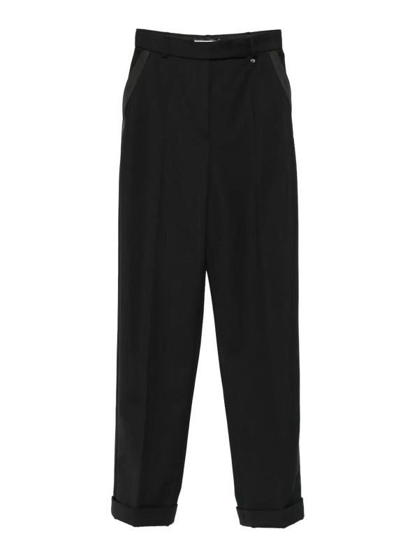 Nissa Pantalons Décontractés - Noir