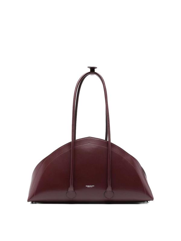Federico Cina Sac Bandoulière - Rouge Bru