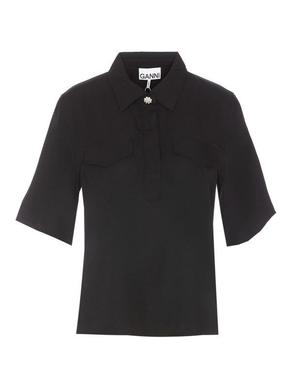 Ganni Chemise - Noir