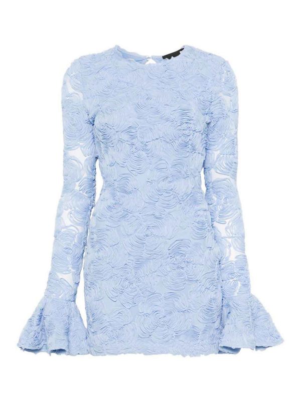 Rotate Birger Christensen Robe Courte - Bleu