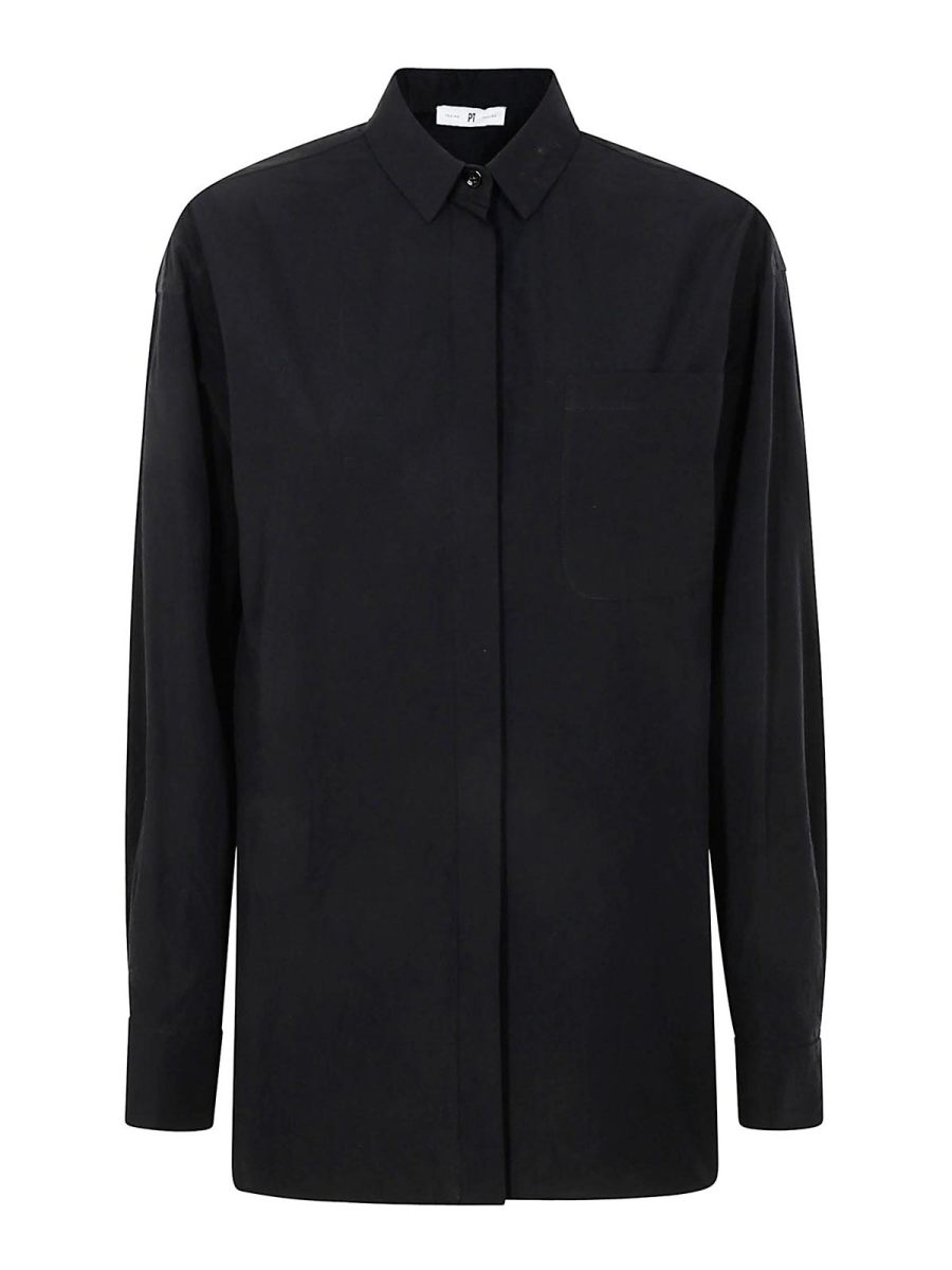 Pt Torino Chemise - Noir