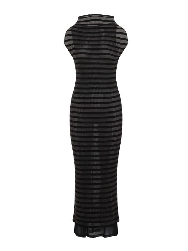 Jean Paul Gaultier Maxi Robe - Noir