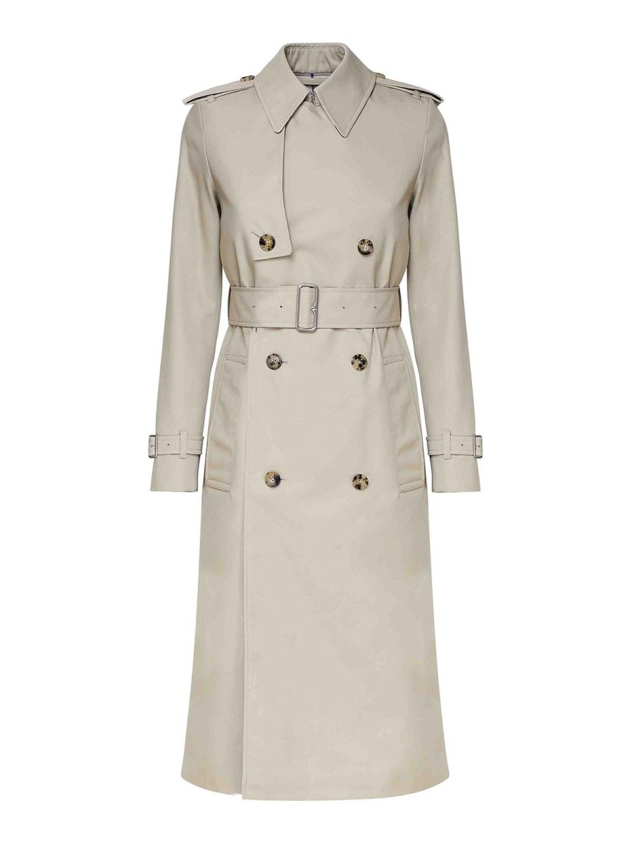 Burberry Trench-Coat - Vert